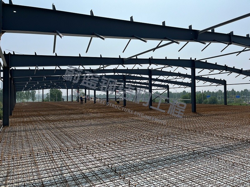 两层钢结构厂房